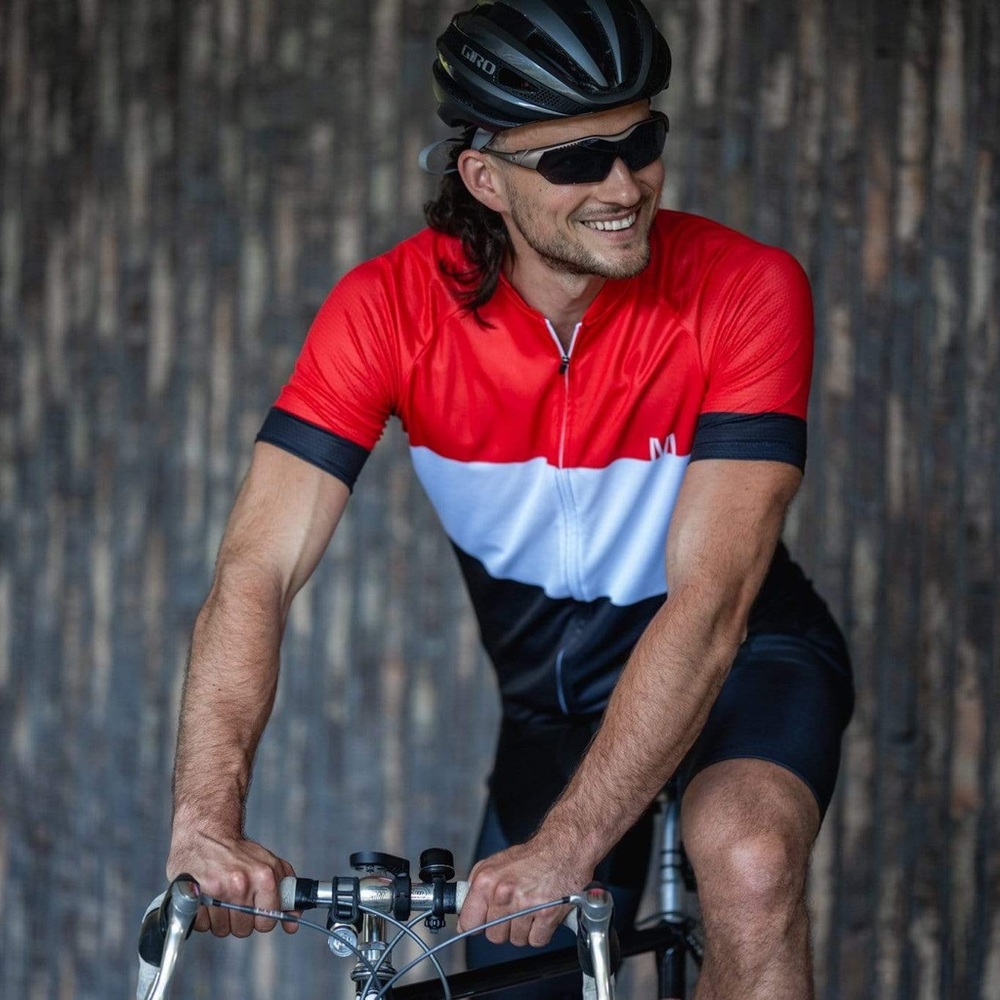 🆕Montella Stylish Red Cycling Jersey‎